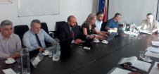 Iunie 2017, rundă de negociere a Contractului colectiv de muncă sectorial, condusă din partea Ministerului Sănătății de dl. secretar de stat dr. Cristian Grasu
