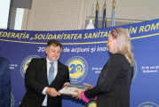 03 iunie 2022, Conferința aniversară a Federației ”Solidaritatea Sanitară” - Două decenii de SOLIDARITATE(A) în sănătate