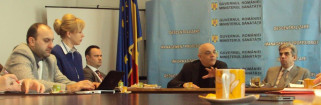 Ianuarie 2013, negocieri la sediul Ministerului Sănătății cu dl. dr. Raed Arafat și dl. ministru Eugen Nicolaescu